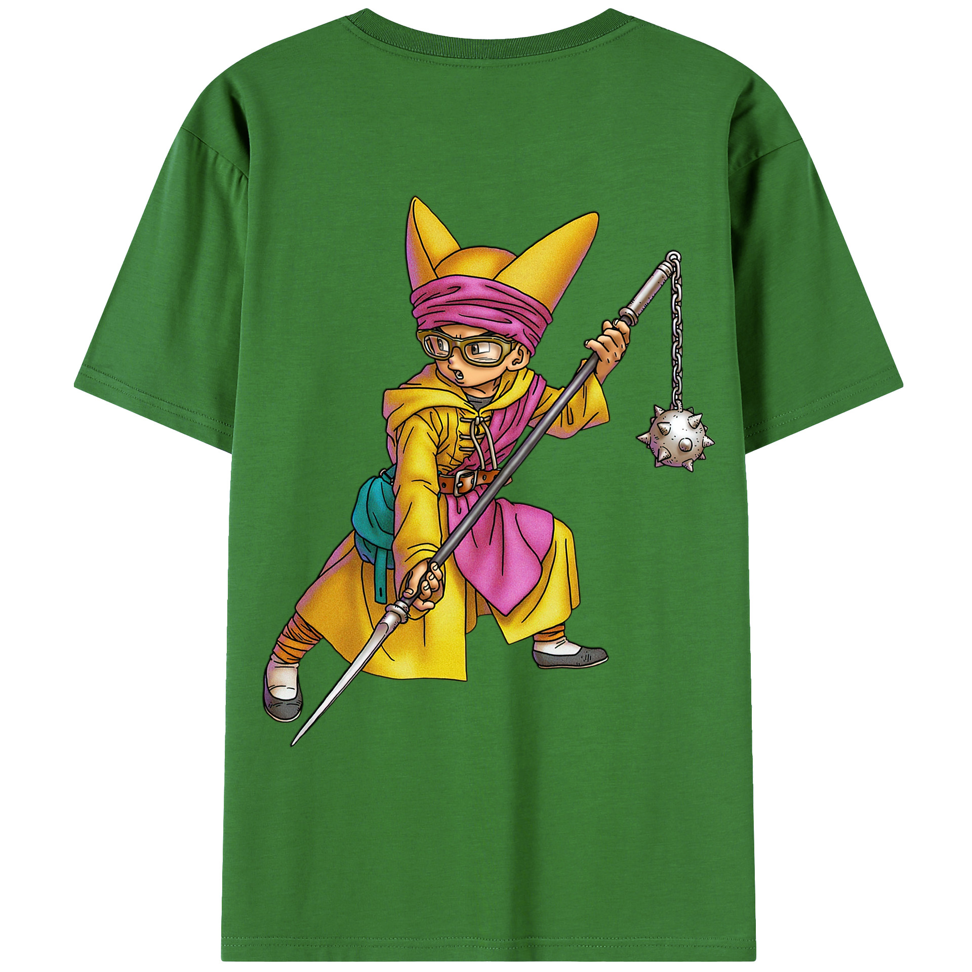 （画像用） ドラゴンクエスト Doragon Kuesuto Dragon Quest レディース半袖Tシャツ(バックプリント)